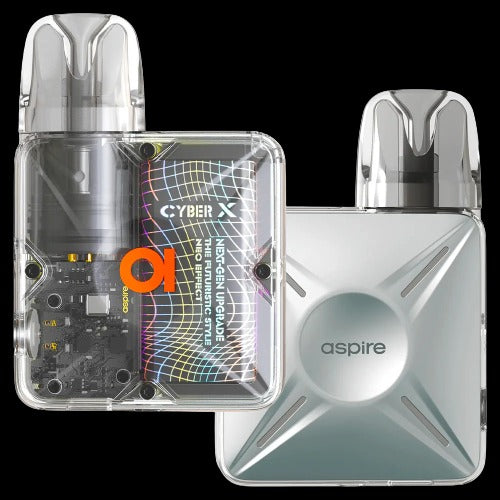 Aspire Cyber X Pod Kit - Pearl Silver