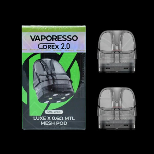 Vaporesso Luxe X Corex 2.0 Pods - 2 Pack - 0.6ohm - 5ml