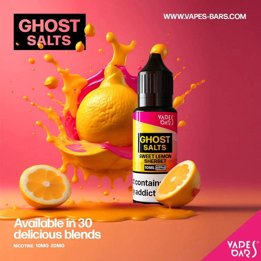 Ghost Bar Salts - Sweet Lemon Sherbet - 10mg/20mg