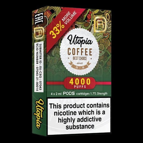 NanoStix Neo Pods V2 - 4 Pack  - Coffee