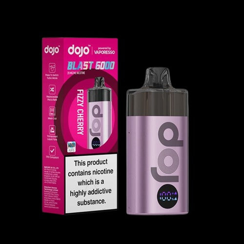 Dojo Blast 6000 Prefilled Pod Kit - Fizzy Cherry