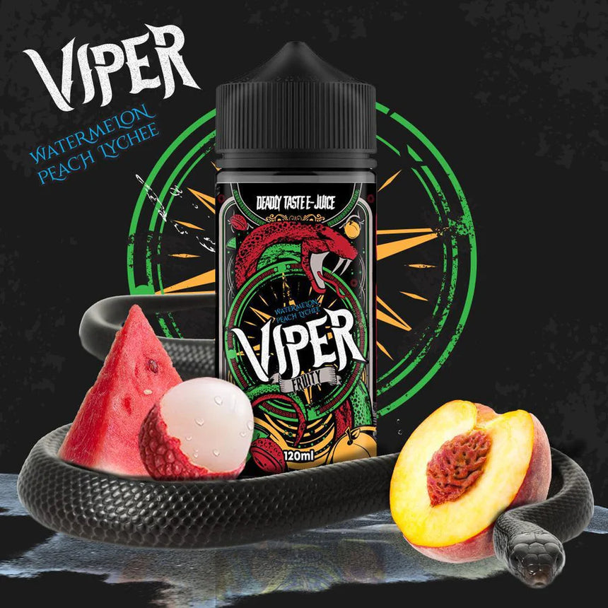 Viper Watermelon Peach Lychee - 100ml