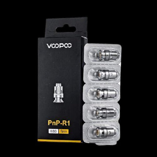 VooPoo PnP R1 Ceramic Coils 0.8ohm 5 Pack