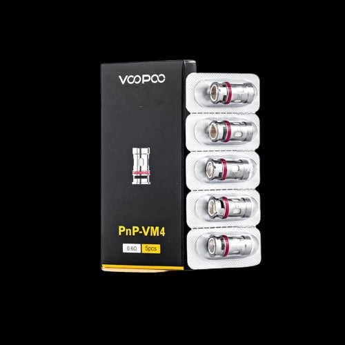 Voopoo PnP VM4 Mesh Coils – 0.6ohm / 20-28w