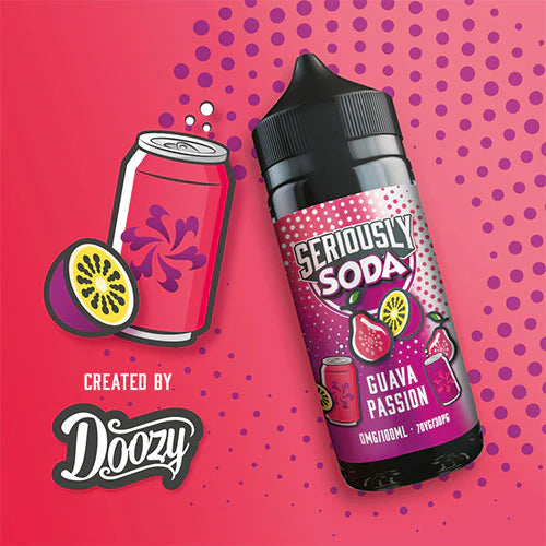 Seriously Soda Guava Passion Fruit - 100ml