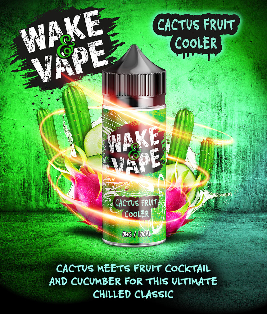 Wake N Vape Cactus Fruit Cooler - 100ml